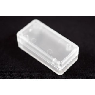 Hammond Flanged 1551 Series Translucent White ABS Enclosure with White Lid IP54 15.5 mm x 50 mm x 25 mm 1551BCLR