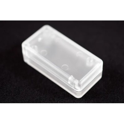 Hammond Flanged 1551 Series Translucent White ABS Enclosure with White Lid IP54 15.5 mm x 50 mm x 25 mm 1551BCLR
