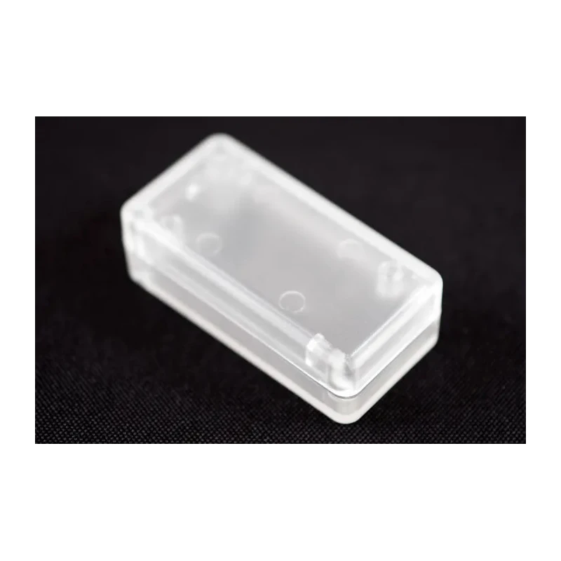 Hammond Flanged 1551 Series Translucent White ABS Enclosure with White Lid IP54 15.5 mm x 50 mm x 25 mm 1551BCLR