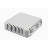 Hammond 1551 Series Grey Grey Lid ABS Enclosure IP30 20 mm x 80 mm x 80 mm 1551V4GY