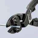 Knipex Compact Bolt Cutter 200 mm, 6 mm Cutting Capacity, Plastic Grip, Chrome Vanadium Steel Jaw 7141200