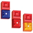 Clifford & Snell Y04 Series Opal Beacon-Sounder Combination IP65 24V dc 108 dB @ 1m Sound Level 