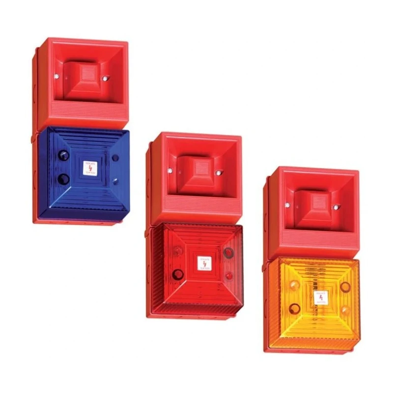 Clifford & Snell Y04 Series Opal Beacon-Sounder Combination IP65 24V dc 108 dB @ 1m Sound Level 