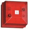 Clifford & Snell FL40 Series Red Beacon 265V ac Flashing Bulkhead Mount Wall Conduit Xenon Bulb IP65 FL40