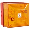 Clifford & Snell Amber Beacon 28V DC Flashing Bulkhead Mount LED IP65 FD40IS