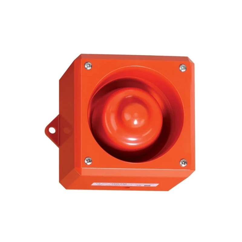 Clifford & Snell Red Electronic Sounder Wall Mount IP65 24V DC 105dB 32-Tone YO5/ISC/T6