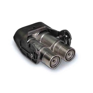 Amphenol Industrial Heavy Duty Power Connector Cable Press Fit 2 Way 300A PowerLok Male/Female 1kV PL182X-301-70