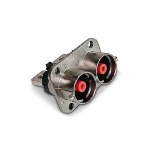 Amphenol Industrial Heavy Duty Power Connector Cable Press Fit 2 Way 300A PowerLok Male/Female 1kV PL082X-301-10D10