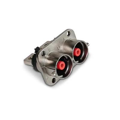 Amphenol Industrial Heavy Duty Power Connector Cable Press Fit 2 Way 300A PowerLok Male/Female 1kV PL082X-301-10D10