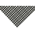 Coba Europe Black Anti-Fatigue Mat Vinyl Mat Anti-Slip Finish 10 m x 1 m x 11.5 mm DS011010