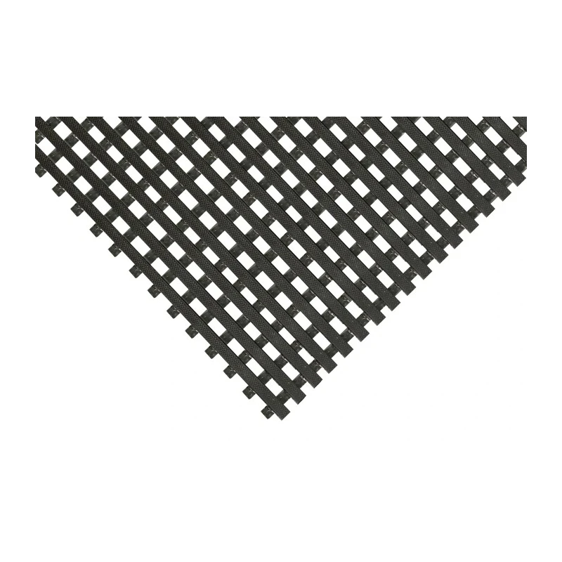 Coba Europe Black Anti-Fatigue Mat Vinyl Mat Anti-Slip Finish 10 m x 1 m x 11.5 mm DS011010
