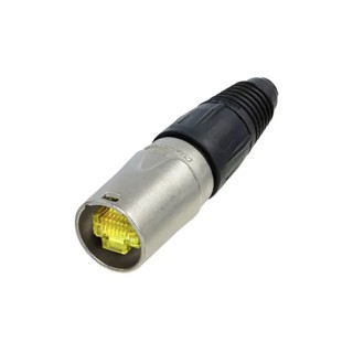 Neutrik EtherCon Series RJ45 Shielded Male Cable Connector, Straight 1 Port 