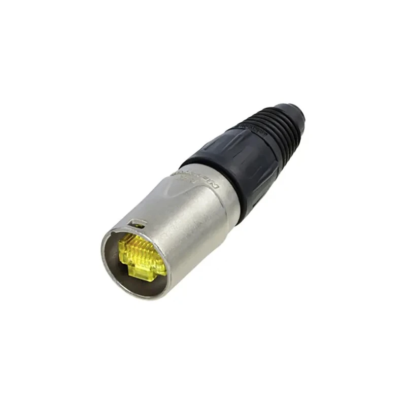 Neutrik EtherCon Series RJ45 Shielded Male Cable Connector, Straight 1 Port 