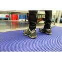 Coba Europe Interlinking Polyvinyl Chloride Anti-Fatigue Mat 1m x 10m x 11.5mm, Blue DS021010