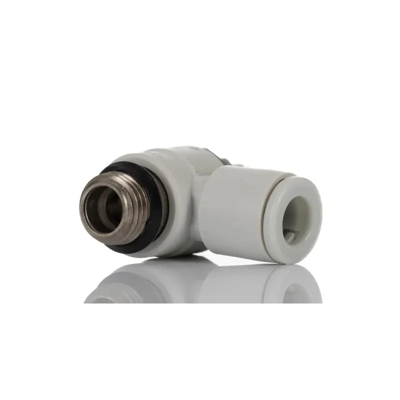 SMC Threaded Series Exhaust Flow Regulator, Inlet Male Threaded UNF 1/8 in Outlet Male UNF 1/8 in AS2201F-U01-06
