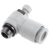 SMC Flow Controller Flow Regulator, Inlet Male Threaded UNF 1/8 in, Outlet Male UNF 1/8 in, 1 MPa Maximum Pressure AS22