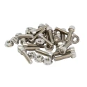Hammond Steel Self-Tapping Screw 5 mm Length 2.2 mm Thread Size 1553WTS100