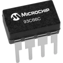 Microchip 4 kB EEPROM 200 ns 8-Pin DIP Serial-Microwire 93C66C-I/P
