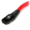 StarTech.com Male Mini SAS to Female Straight SATA Cable, 500mm SAS8087S4R50