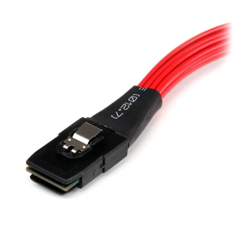 StarTech.com Male Mini SAS to Female Straight SATA Cable, 500mm SAS8087S4R50
