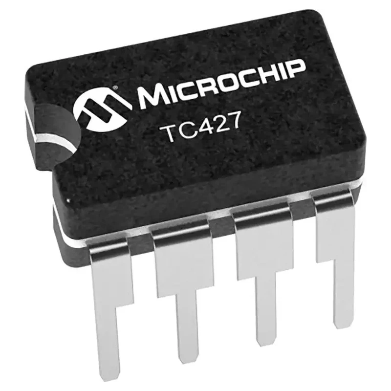 Microchip MOSFET Gate Driver Dual CMOS High-Speed Driver 1.5A Output Current 8-Pin PDIP Package TC427CPA