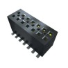 Samtec FLE Series Straight Surface PCB Socket 23-Contact 2 Row 1.27 mm Pitch Solder FLE-123-01-G-DV