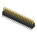 Samtec Straight Surface Pin Header 7 Contacts 1.27 mm Pitch 2 Row Unshrouded FTSH-105-01-L-MT