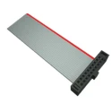 Samtec Ribbon Cable Flat IDC Wire 1.27 mm Pitch 40 Conductors 508 mm Length FFSD-20-D-20.00-01-N