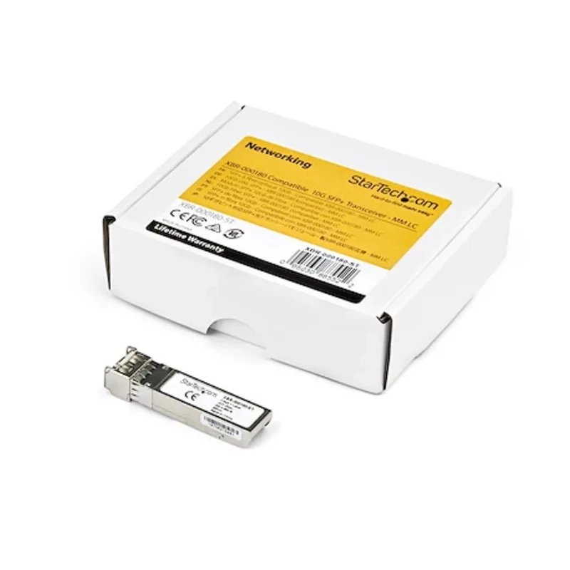 StarTech.com LC Multimode Transceiver Module, Full Duplex, 10Gbps Data Transfer Rate, 1310nm Wavelength J9150A-ST