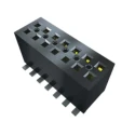 Samtec FLE Series Straight Surface PCB Socket, 9-Contact, 2 Row, 1.27 mm Pitch, 2.9A Current Rating FLE-109-01-G-DV-A