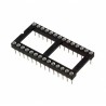 Samtec DIL Socket PCB Mount Standard Pin Gold Contact Plating Straight Orientation ICA-628-STT