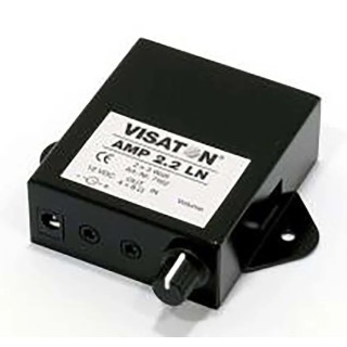 Visaton Audio Amplifier, 2.1W, Stereo, 12V DC Supply, RoHS Compliant AMP 2.2 LN