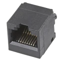 Bel-Stewart SS-65 Series RJ45 Connector Female PCB Mount Cat4 UTP Shield Vertical 1 Port 8 Way RJ45