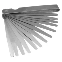 RS PRO Steel Feeler Gauge Metric 13-Blade Set 0.05mm to 1mm Thickness DIN 2275 197-7643