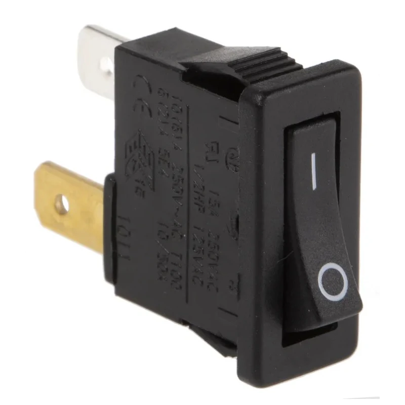 Arcolectric (Bulgin) Ltd SPST On-Off On-Off Rocker Switch Panel, 15A, 250V AC, Ceramic Housing, IP66 Rated H8800VAAAB
