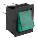 Arcolectric (Bulgin) Ltd Illuminated DPST On-Off Rocker Switch Panel Aluminium Housing 16A C1353AANAC