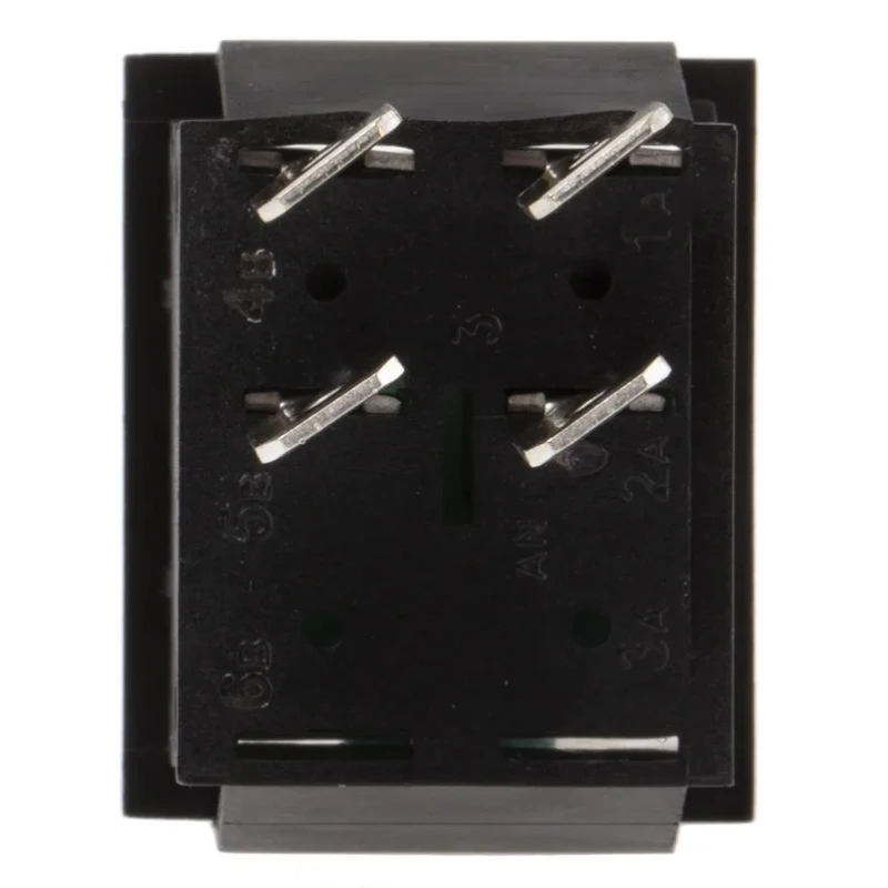 Arcolectric (Bulgin) Ltd Illuminated DPST On-Off Rocker Switch Panel Aluminium Housing 16A C1353AANAC