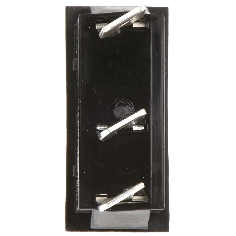 Arcolectric (Bulgin) Ltd SPDT On-Off-On Rocker Switch Panel Aluminium Housing Black Actuator C1520AAAAA