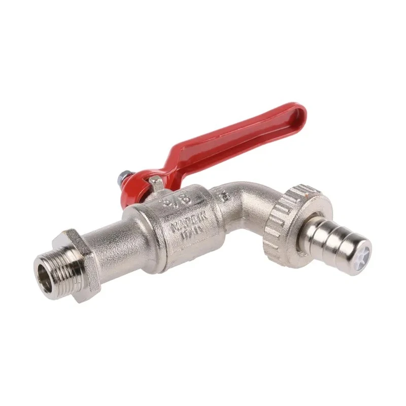 RS PRO Chrome Brass Lever Bib Tap BSP, 3/8 - 1 in Connection Size, Chrome Finish, Maximum Operating Pressure 21 bar 486-154