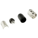 Amphenol Industrial C 091 A 8 Pole Straight M16 DIN Plug, 5A, 100V AC, IP40, Screw Cable Male T3504001