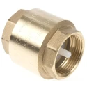 RS PRO Brass Threaded G Single Check Valve 1 to 1/4 in, 10 bar 486-160