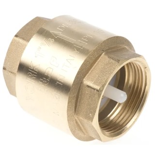 RS PRO Brass Threaded G Single Check Valve 1 to 1/4 in, 10 bar 486-160
