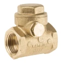 RS PRO Brass Threaded BSP Single Check Valve 1/2 in, 16 bar 486-209
