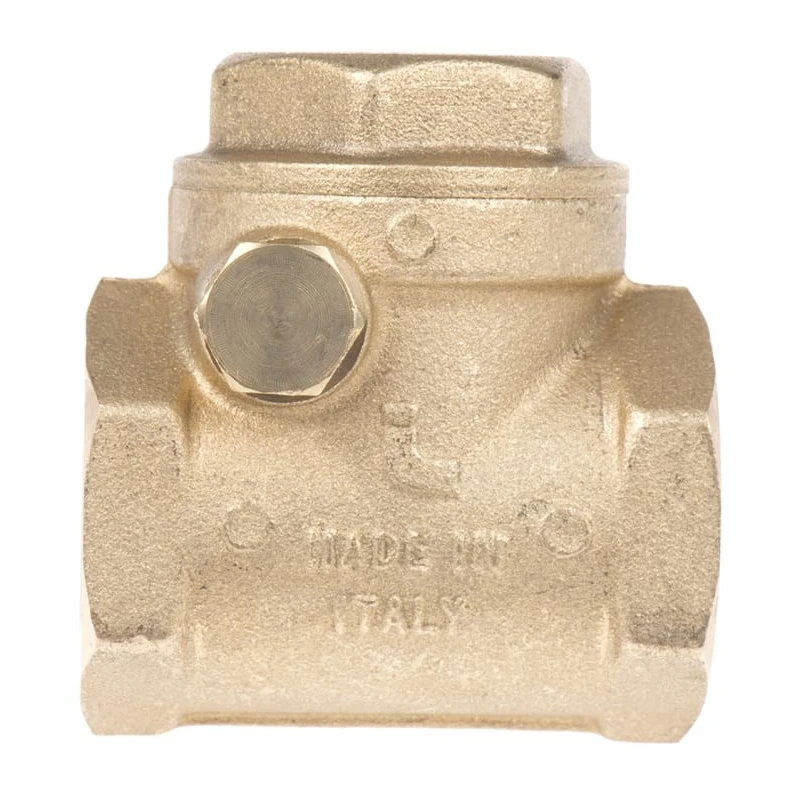 RS PRO Brass Threaded BSP Single Check Valve 3/4 in, 16 bar 486-215