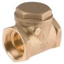 RS PRO Brass Threaded BSP Single Check Valve 1 to 1/2 in, 16 bar 486-221