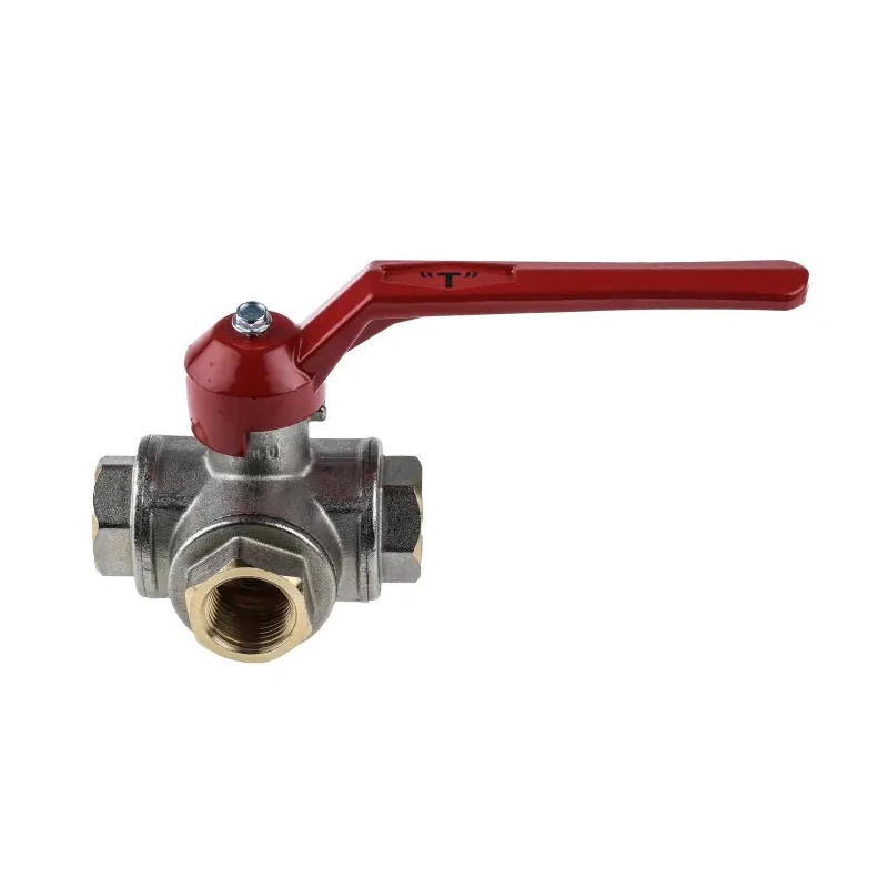 RS PRO Brass Threaded Ball Valve BSPP 2 in x 1/2 in, Aluminium Handle, 40 bar 486-243