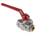 RS PRO Brass Threaded Ball Valve BSPP 2 in x 1/2 in, Aluminium Handle, 40 bar 486-243