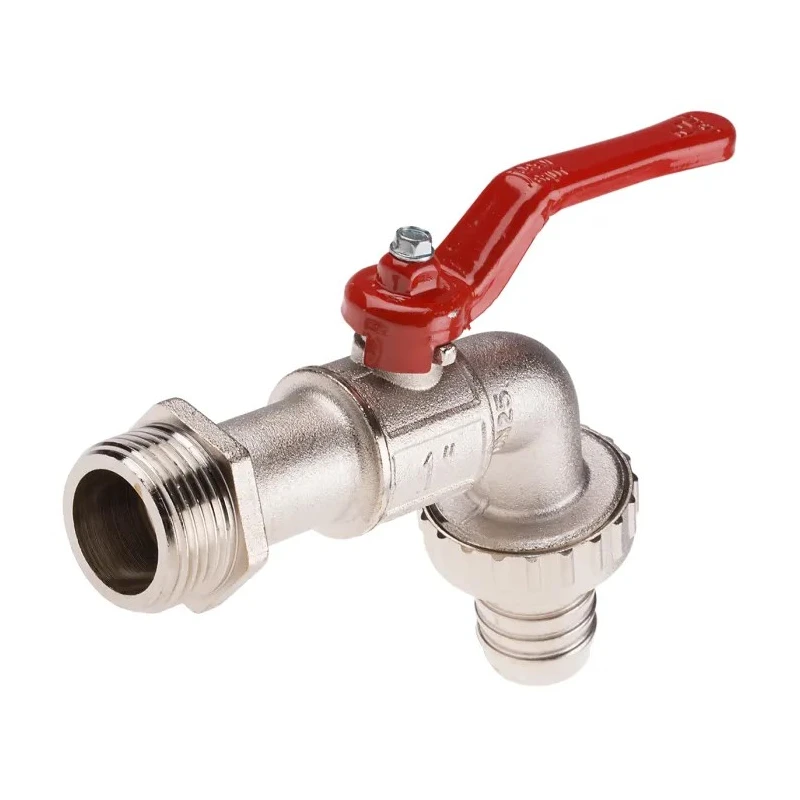 RS PRO Chrome Brass Lever Bib Tap BSP, 3/8 - 1 in, 21 bar Operating Pressure, Lever Control, Brass Body, Chrome 486-283