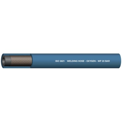 RS PRO Ethylene Propylene Diene Monomer Hose Pipe 10 mm ID, 17 mm OD, 25 m Length, Blue, ISO 3821 486-489