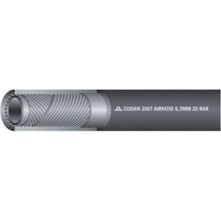 RS PRO Black Hose Pipe for Air and Water Applications, Styrene Butadiene Rubber, 25 m Length, 16 mm Inside Diameter 486-485